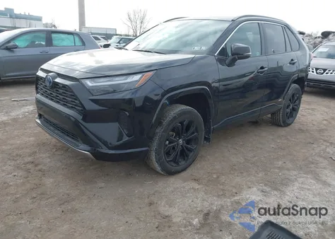 2022 Toyota Rav4 Hybrid Se из США, поврежденный, VIN 4T3T6RFV0NU086867